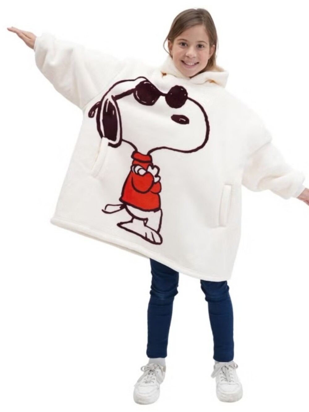 Character Kids' Wayy Big Hoodie, Peanuts, nwt OSFM 4-10 Youth